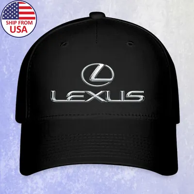 Lexus Car Racing Auto Logo Black Hat Baseball Cap Size S/M-L/XL • $22.99