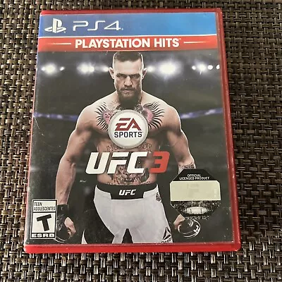 EA Sports UFC 3 - Sony PlayStation 4 COMPLETE TESTED • $9.99