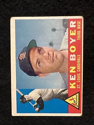 1960 Topps #485 Ken Boyer • $4.67