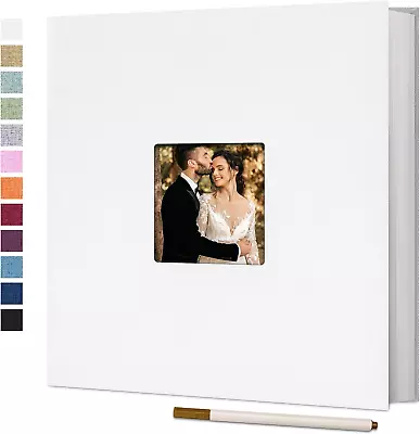 Vienrose Large Photo Album Self Adhesive For 4X6 8X10 Pictures Scrapbook Album D • £33.64