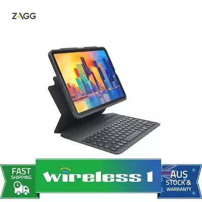 $115 • Buy ZAGG-KB-Pro Keys-Apple-iPad 10.9/Air 4-FG-Black/Gray