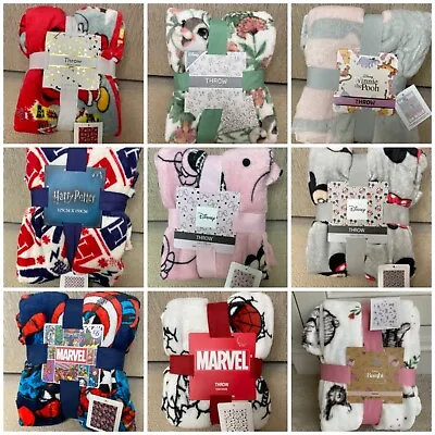 Primark Blanket/Throw  Home Soft Fleece Disney Character Mickey Mouse  BNIP • £11.95