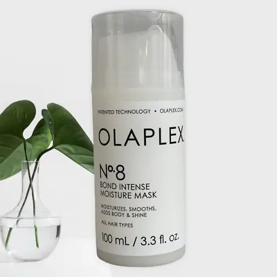 Olaplex No 8 Intense Moisture Mask 100mL 3.3fl. Oz. Authentic Brand New & Sealed • $60.45