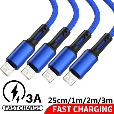 USB Data Cable Fast Charger Lead For Apple IPhone 6 7 8 X XR XS 11 12 13 14 IPad • $3.79