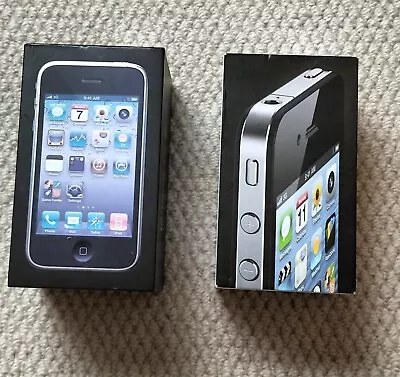 IPhone 4 And 3GS Boxes - Just The Boxes And User Guides • £0.99