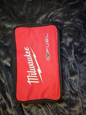 Milwaukee 902033063 11x7x3 Tool Storage Bag For 12-Volt Other Tools Zip Closure • $19.50