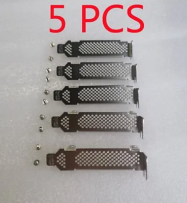 5Pcs Low Profile Bracket For M1015 M5015 LSI 9210 9211 9265 9271-8i P420 P410 US • $9.99