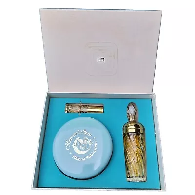 Vintage Helena Rubinstein Heaven Sent EDT Perfume And Powder Gift Set NIB • $175