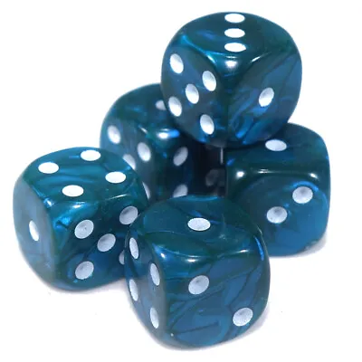 12mm Spot Dice INTERFEARENZ Aqua // Six Sided D6 Wargeme RPG D&D Counters TDL • £2.99