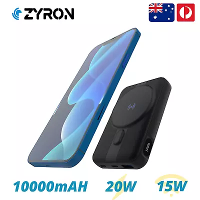 $29.99 • Buy Zyron Magsafe Power Bank Wireless Charger PD 20W Fast Charge IPhone 14/13/12 Pro