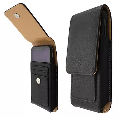 Caseroxx Outdoor Case For Ulefone Armor 6E In Black Made Of Real Leather • $25.14