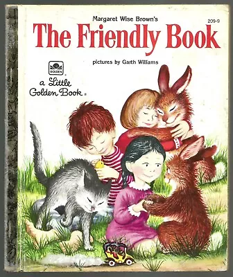 Children's Little Golden Book ~ THE FRIENDLY BOOK ~ Margaret Wise Brown • $3.99