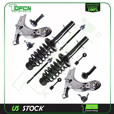 For VW Beetle Jetta Golf Suspension & Strut Control Arms Tie Rods Sway Bar Links • $233.53
