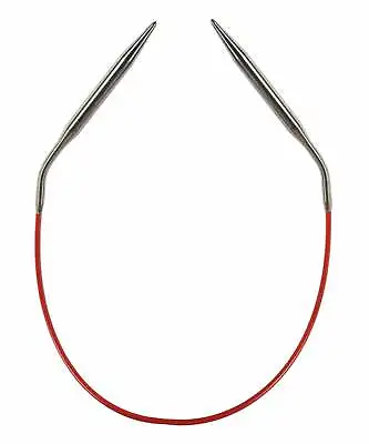 ChiaoGoo 9 Inch Stainless Steel Regular Red Circular Knitting Needles  • $10.50