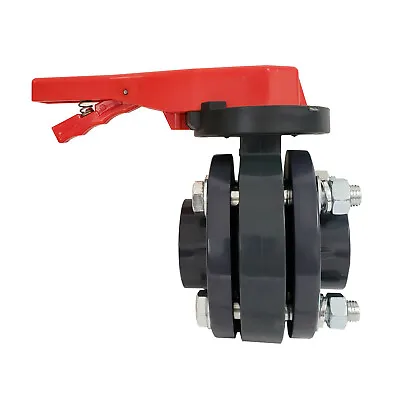 Butterfly Valve Kit - ERA Sch 80 PVC 2  With Flanges And Hardware • $83.99