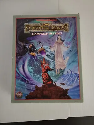 AD&D Forgotten Realms Campaign Setting Boxed Set 1996 Complete Very Good Cond • $95