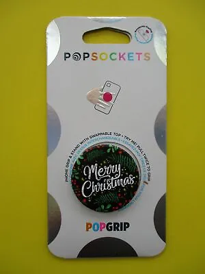 PopSockets PopGrip Cell Phone Grip & Stand - Merry Christmas - Brand NEW • $7