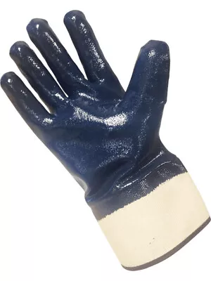 TGC Heavy Duty Industrial Nitrile Gloves Pair Size L (410003) • $24.40