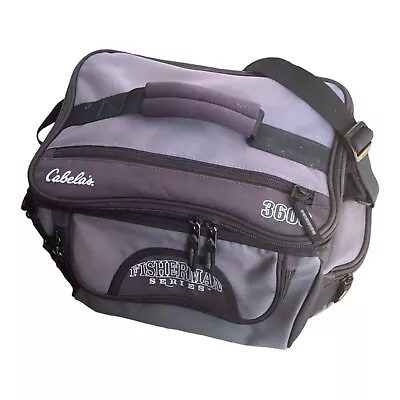 Cabelas Fisherman Series 3600 Plano Tackle Bag With 4 Organizers Softside • $30