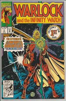Warlock And Infinity Watch #1 (1992 Marvel) NM-M New/Old Stock FREE Shipping! • $24.99