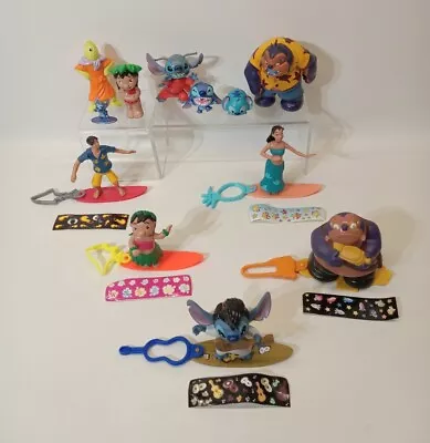  Lot Of Disney's Lilo And Stitch McDonald's Jada Play Doh Figures And More  • $20