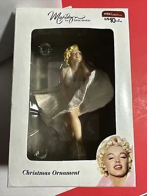 Marilyn Monroe Christmas Ornament Sam Shaw Kurt Adler Brand New In Box • $14.99