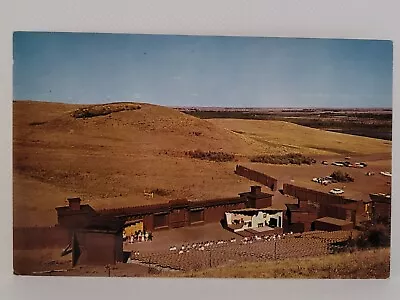 Postcard Mandan North Dakota Amphitheater At Fort Lincoln State Park • $4.99