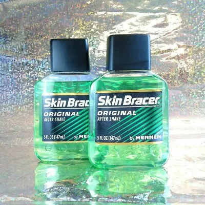 Skin Bracer Original By Mennen 5 Oz After Shave (Lot Of 2) • $15.99