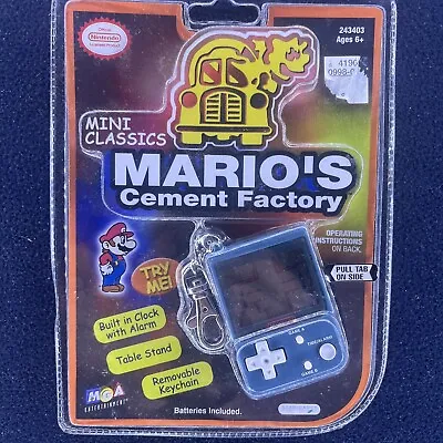 Nintendo Mini Classics - Mario’s Cement Factory - Unopened • $400