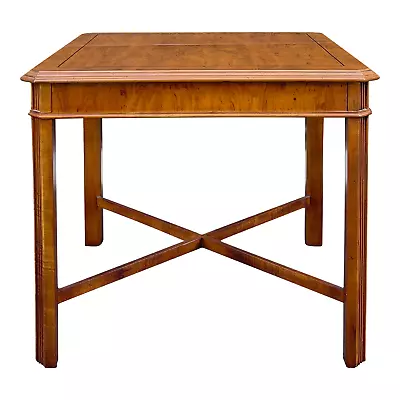 Vintage Drexel Heritage Yorkshire Collection Chippendale Knotty Pine Side Table • $479