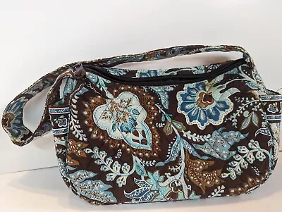 Vera Bradley Java Blue And Brown Small Tote • $11.99