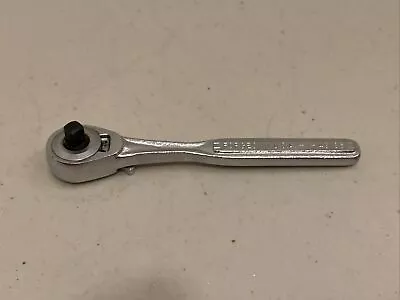 Vintage Craftsman -V- Series 1/4  Drive Ratchet W/ Oil Port 43185 - Nice • $23