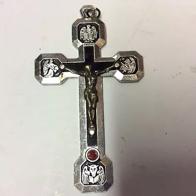 Vintage Blessed Relic Stations Of The Cross Via Crucis Crucifix Mt Calvary • $21.80