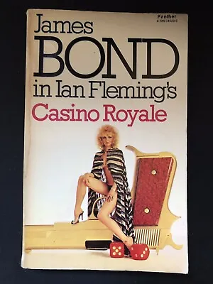 James Bond Casino Royale Panther  PB Ian Fleming 1978 Rare Cover • £6.25