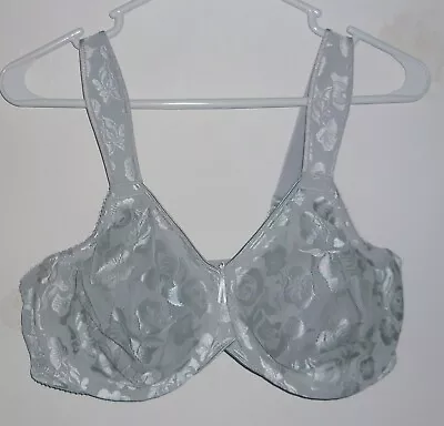 Wacoal Awareness Full Figure Underwire Bra #85567 Color: Light Gray Sz 42dd • $22.99