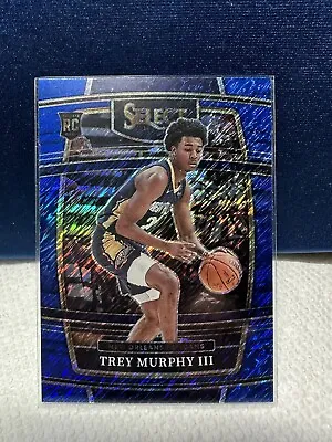 Trey Murphy III 2021-22 Select Concourse Level Blue Shimmer Prizm RC #46 Pelican • $1.79