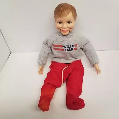 Vintage 1970s Horsman Willie Talk 23” Ventriloquist Dummy Doll  • $64.95