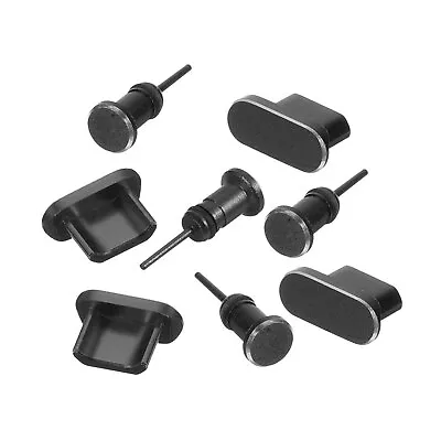 Micro USB Anti Dust Plug Micro USB Port Protectors For Micro USB PortBlack 4PCS • $8.99