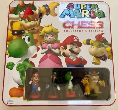 Brand New Super Mario Chess Set Collector’s Edition Factory Sealed 2009 Usaopoly • $39.99