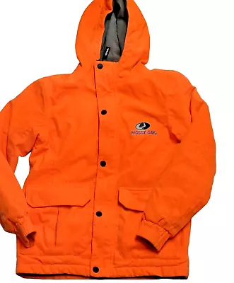 Youth  Mossy Oak Blaze Orange Insulated Full Zip Jacket • $12.25