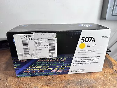 New Genuine HP 507A Yellow CE402A Toner For LaseJet M551 500 MFP M575 • $120