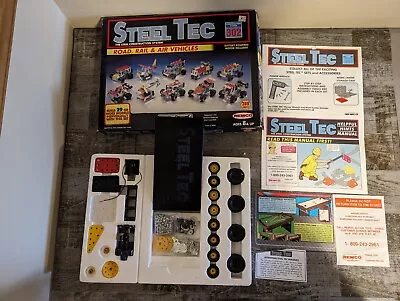 Remco Toys Inc.  Steel Road Rail & Air Vehicle Construction Set 7024 VTG 1993 • $19.99