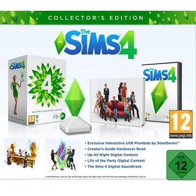 Sims 4 Collectors Edition PC Free UK P&P English In Game / German Cover • £17.99
