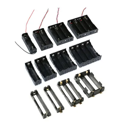 18650 Battery Cell Holder Wired & PCB Case Box 1 2 3 4 Position Various Sizes • £2.82