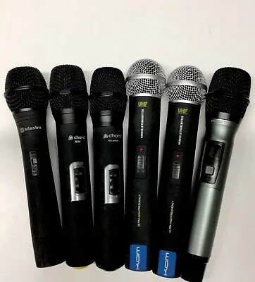 Selection Of Untested Branded Wireless Microphones. Kam Chord Adastra. *C1139 • £59