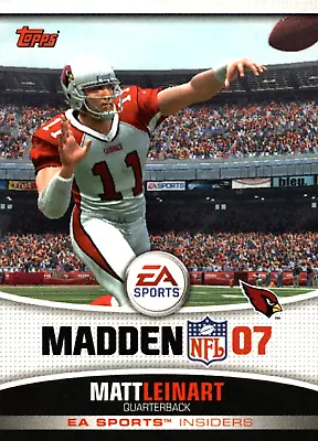 2006 Topps EA Sports Madden #10 Matt Leinart Arizona Cardinals • $1.69