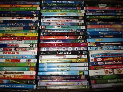 Pick Your DVD Kids Children Movies Only $1.99 Each ~ Combine Shipping Only $4.99 • $1.99