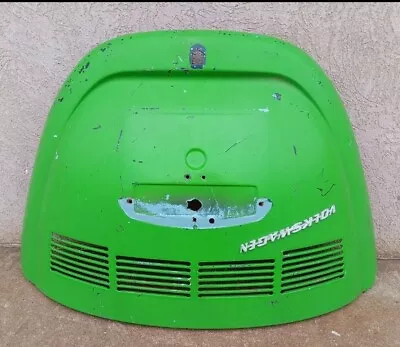 1970s Volkswagen Super Beetle Rear  Deck Lid VW Bug Trunk Aircooled Green • $319.20