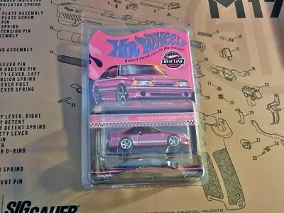 Hot Wheels Rlc 2024 Exclusive Pink Edition 1993 Ford Mustang Cobra-r In Hand • $43