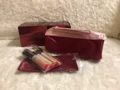 NIB RARE MAC Adoring Carmine Collection: 4 Face Brushes Set 168/187/190/194SE • $47.07